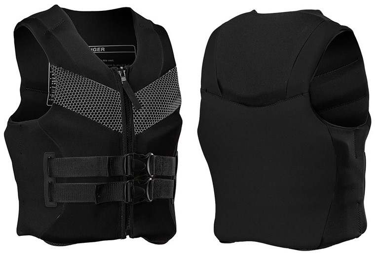 Adult Water Sport Life Jacket (3XL-4XL) Black